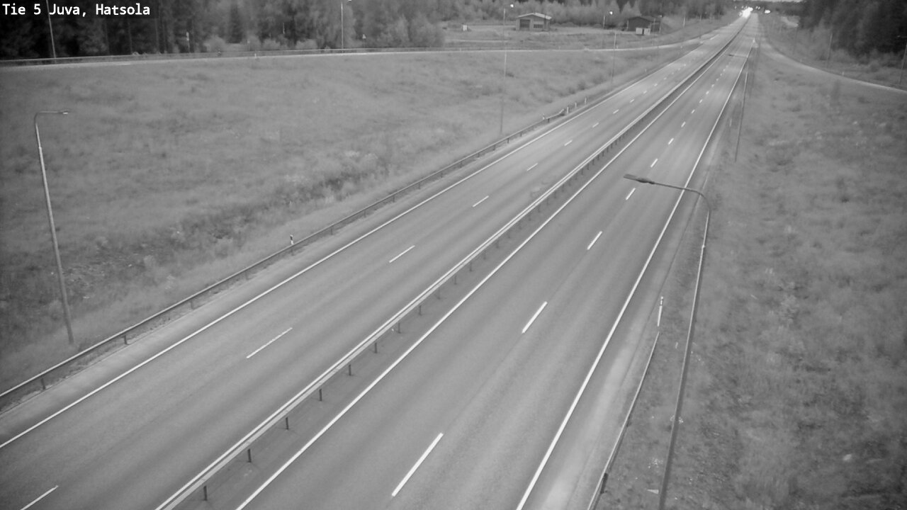 Weather Camera Image Väg 5 Juva, Hatsola, Juva, Etelä-Savo