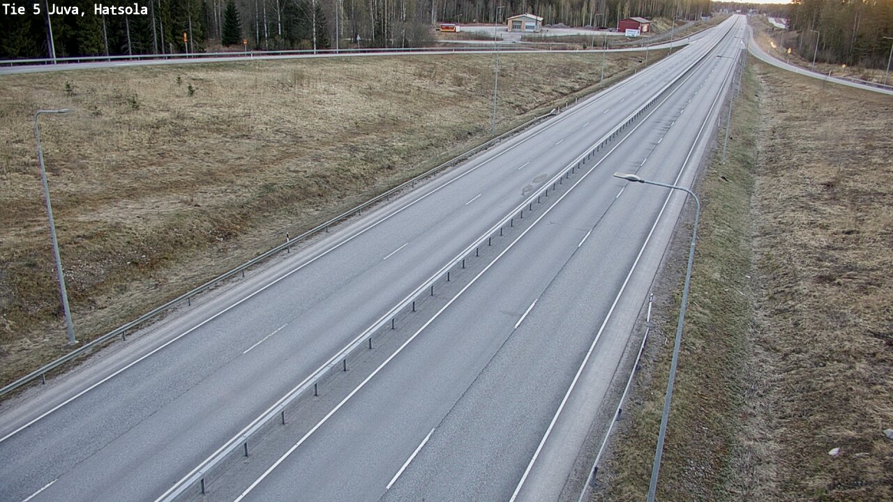 Weather Camera Image Road 5 Juva, Hatsola, Juva, Etelä-Savo