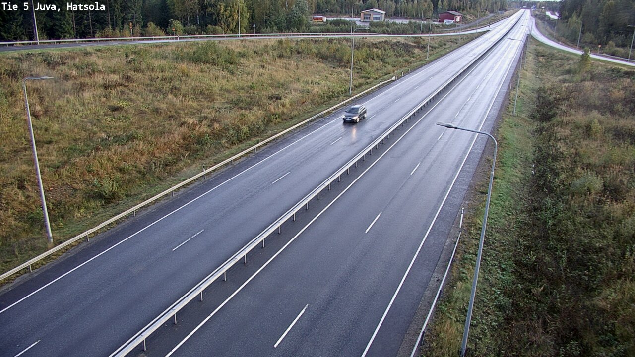 Weather Camera Image Road 5 Juva, Hatsola, Juva, Etelä-Savo