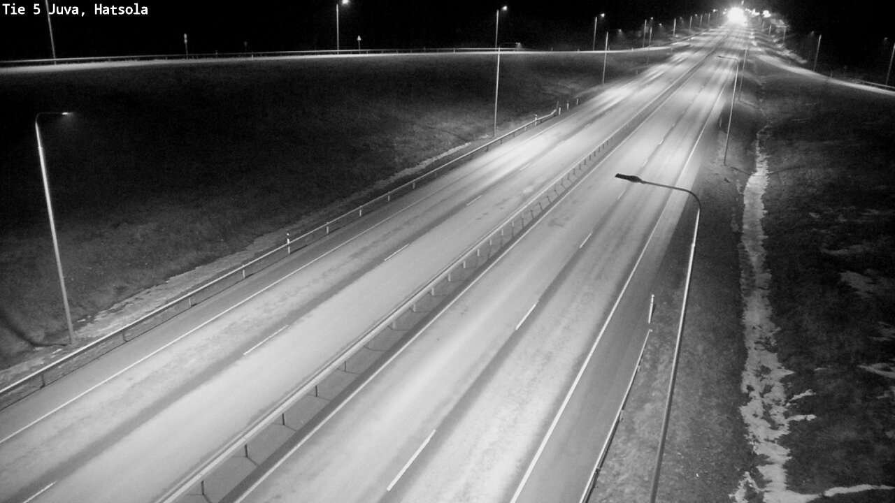 Weather Camera Image Väg 5 Juva, Hatsola, Juva, Etelä-Savo
