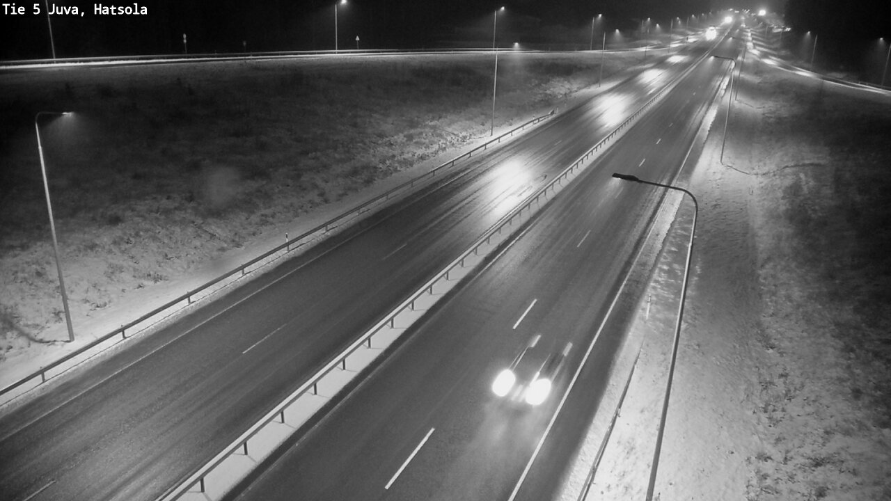 Weather Camera Image Väg 5 Juva, Hatsola, Juva, Etelä-Savo