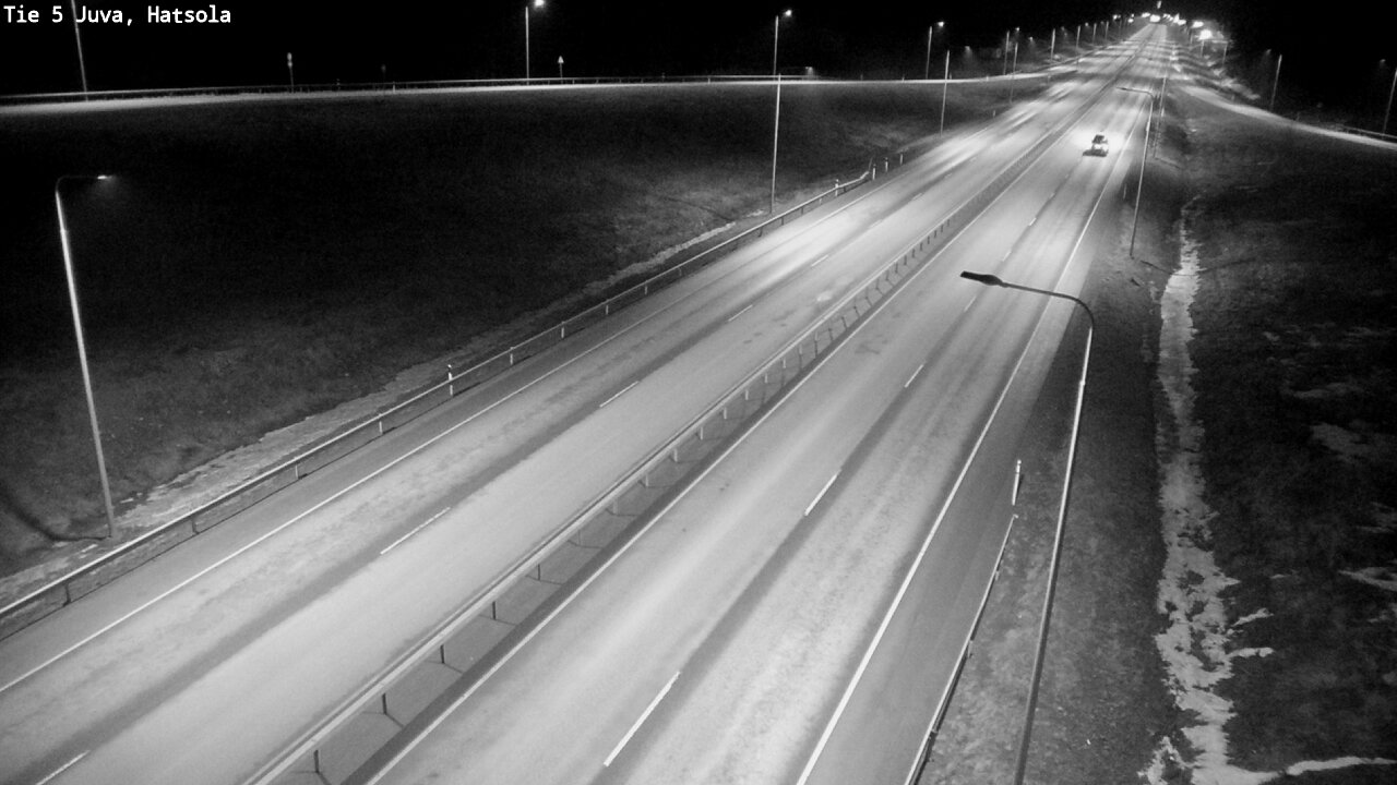 Weather Camera Image Väg 5 Juva, Hatsola, Juva, Etelä-Savo