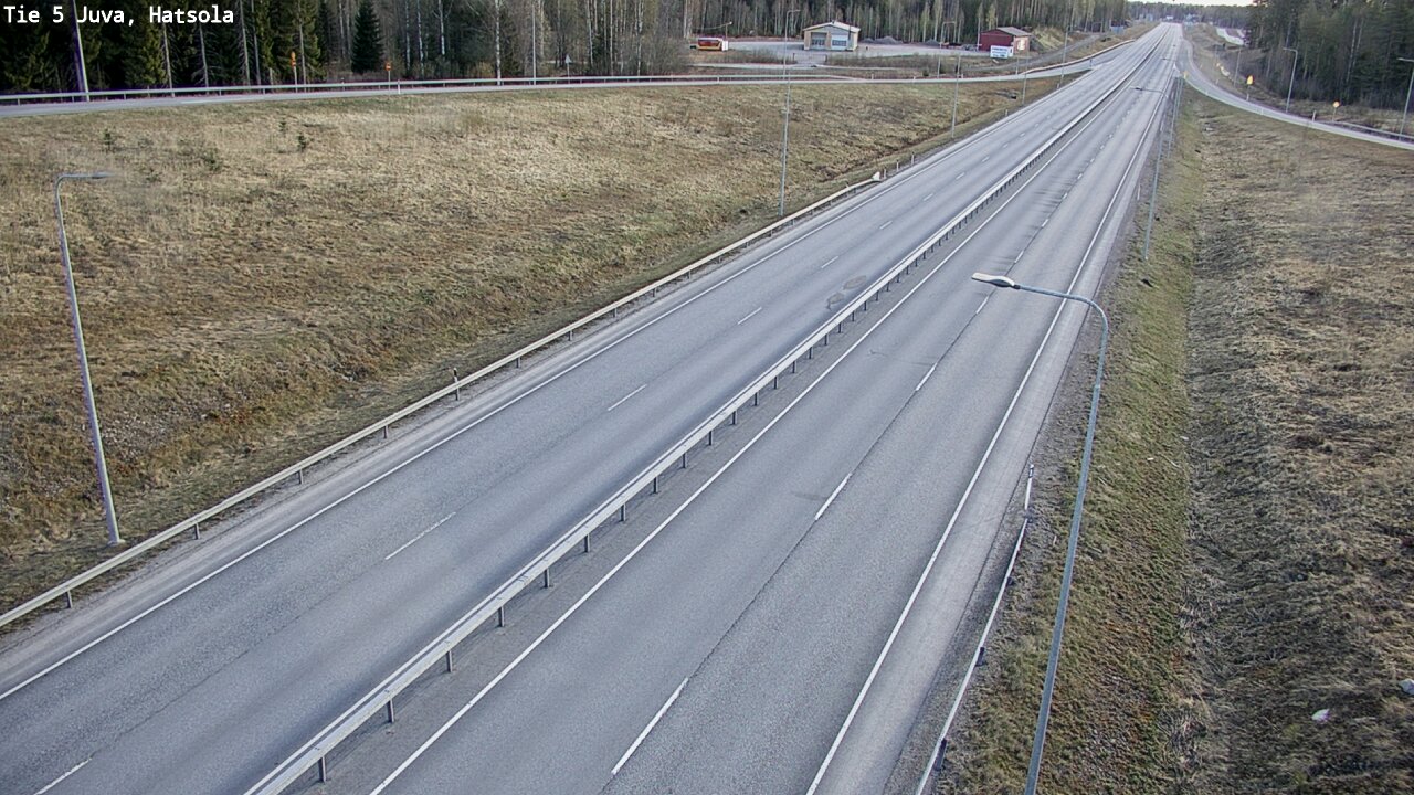 Weather Camera Image Road 5 Juva, Hatsola, Juva, Etelä-Savo
