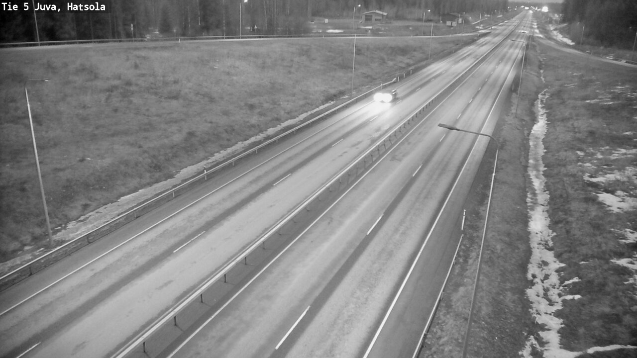 Weather Camera Image Road 5 Juva, Hatsola, Juva, Etelä-Savo