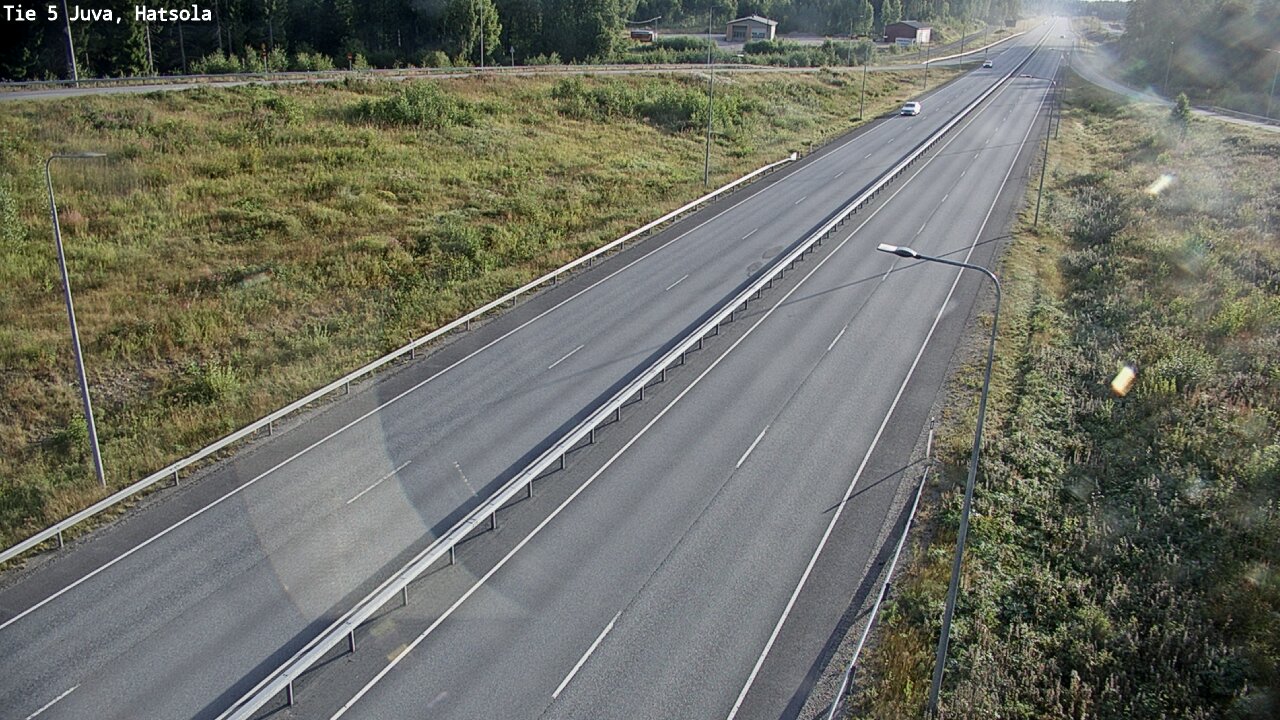 Weather Camera Image Road 5 Juva, Hatsola, Juva, Etelä-Savo