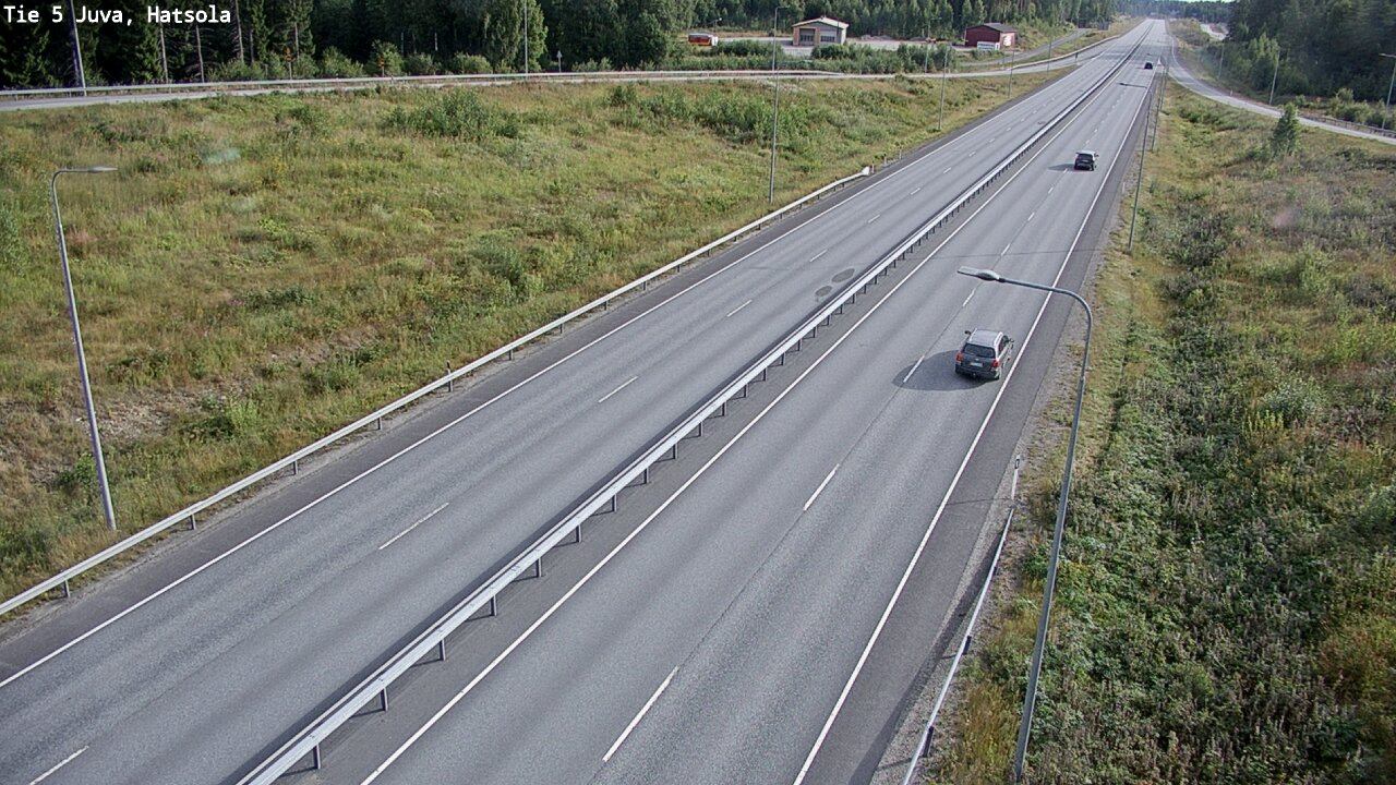 Weather Camera Image Road 5 Juva, Hatsola, Juva, Etelä-Savo