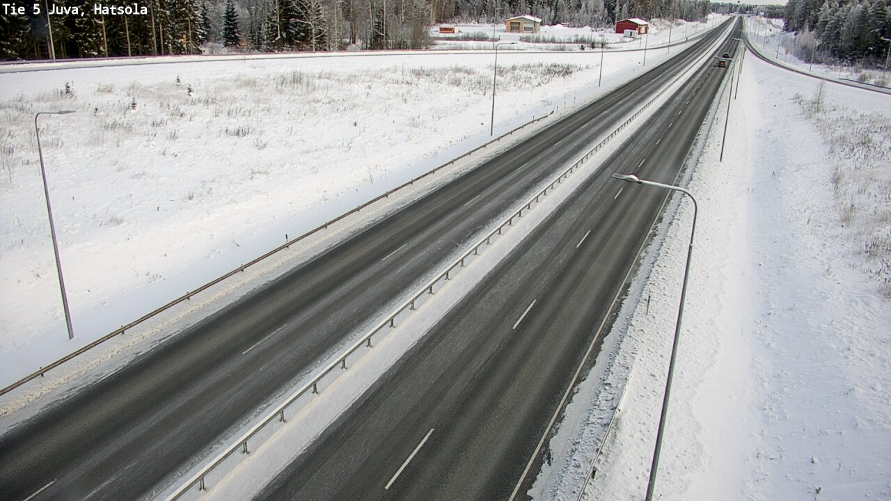 Weather Camera Image Road 5 Juva, Hatsola, Juva, Etelä-Savo