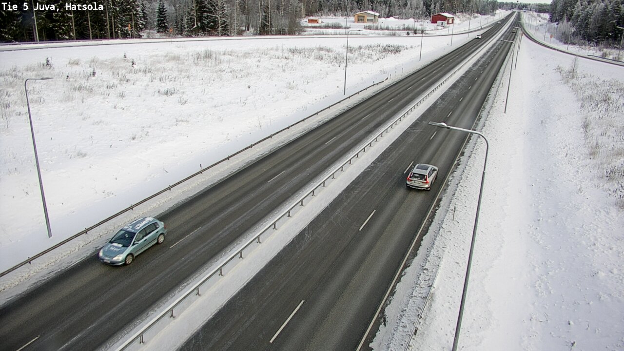 Weather Camera Image Road 5 Juva, Hatsola, Juva, Etelä-Savo