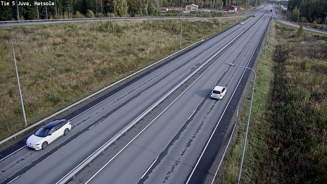 Weather Camera Image Road 5 Juva, Hatsola, Juva, Etelä-Savo