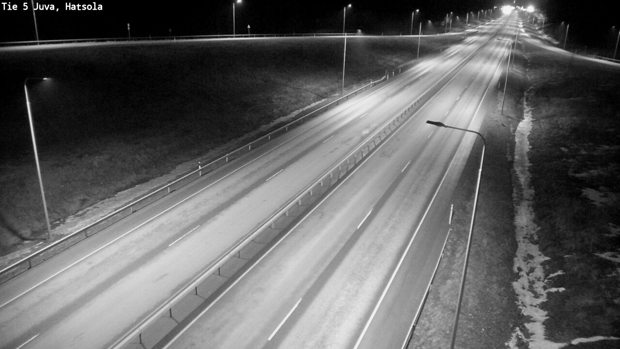 Weather Camera Image Väg 5 Juva, Hatsola, Juva, Etelä-Savo