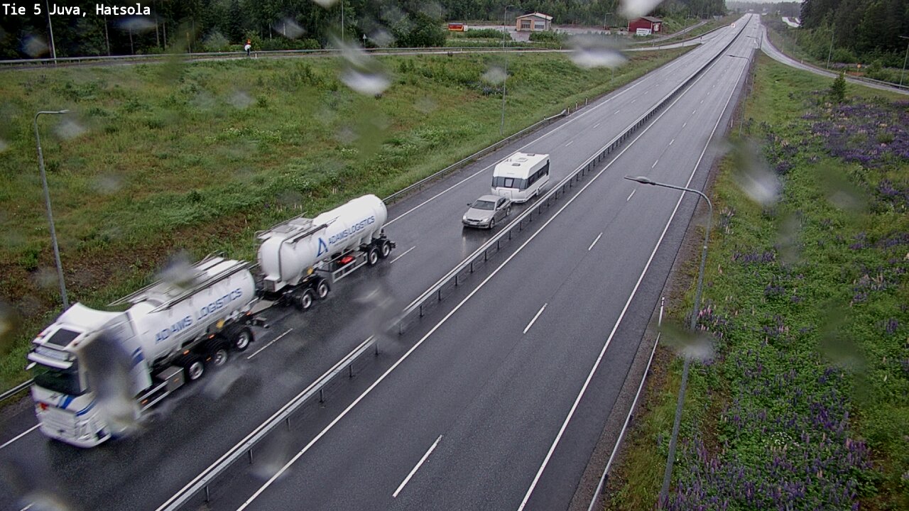 Weather Camera Image Road 5 Juva, Hatsola, Juva, Etelä-Savo