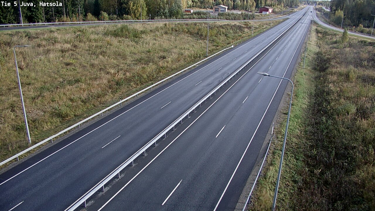 Weather Camera Image Road 5 Juva, Hatsola, Juva, Etelä-Savo