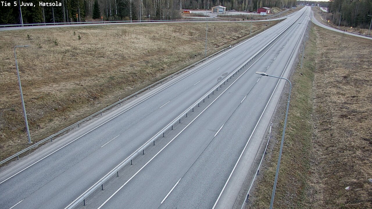 Weather Camera Image Road 5 Juva, Hatsola, Juva, Etelä-Savo