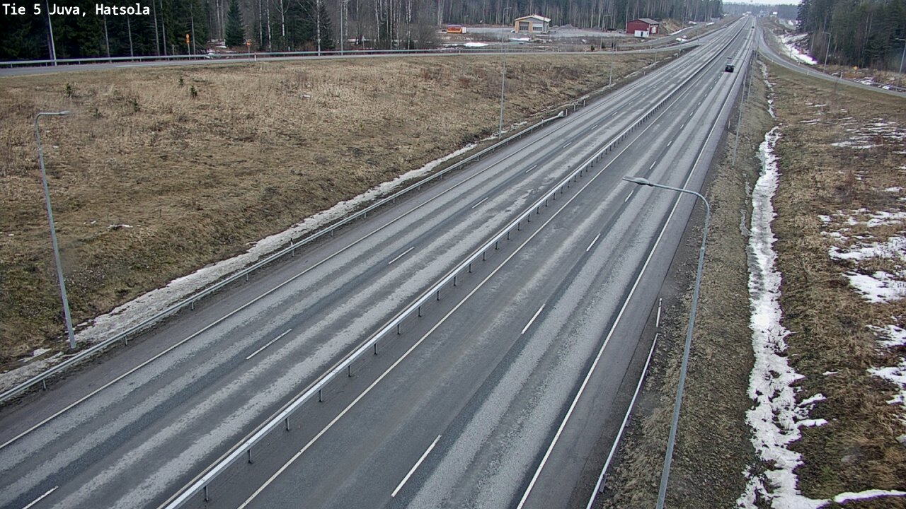 Weather Camera Image Road 5 Juva, Hatsola, Juva, Etelä-Savo