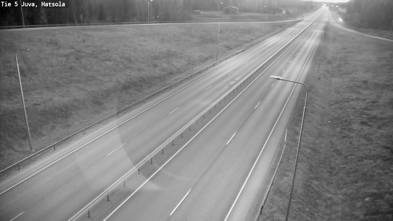 Weather Camera Image Road 5 Juva, Hatsola, Juva, Etelä-Savo