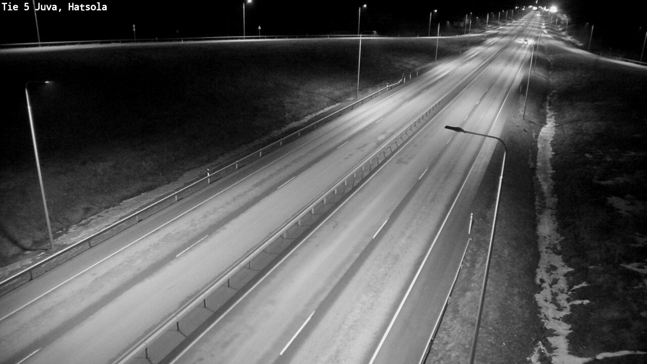Weather Camera Image Väg 5 Juva, Hatsola, Juva, Etelä-Savo