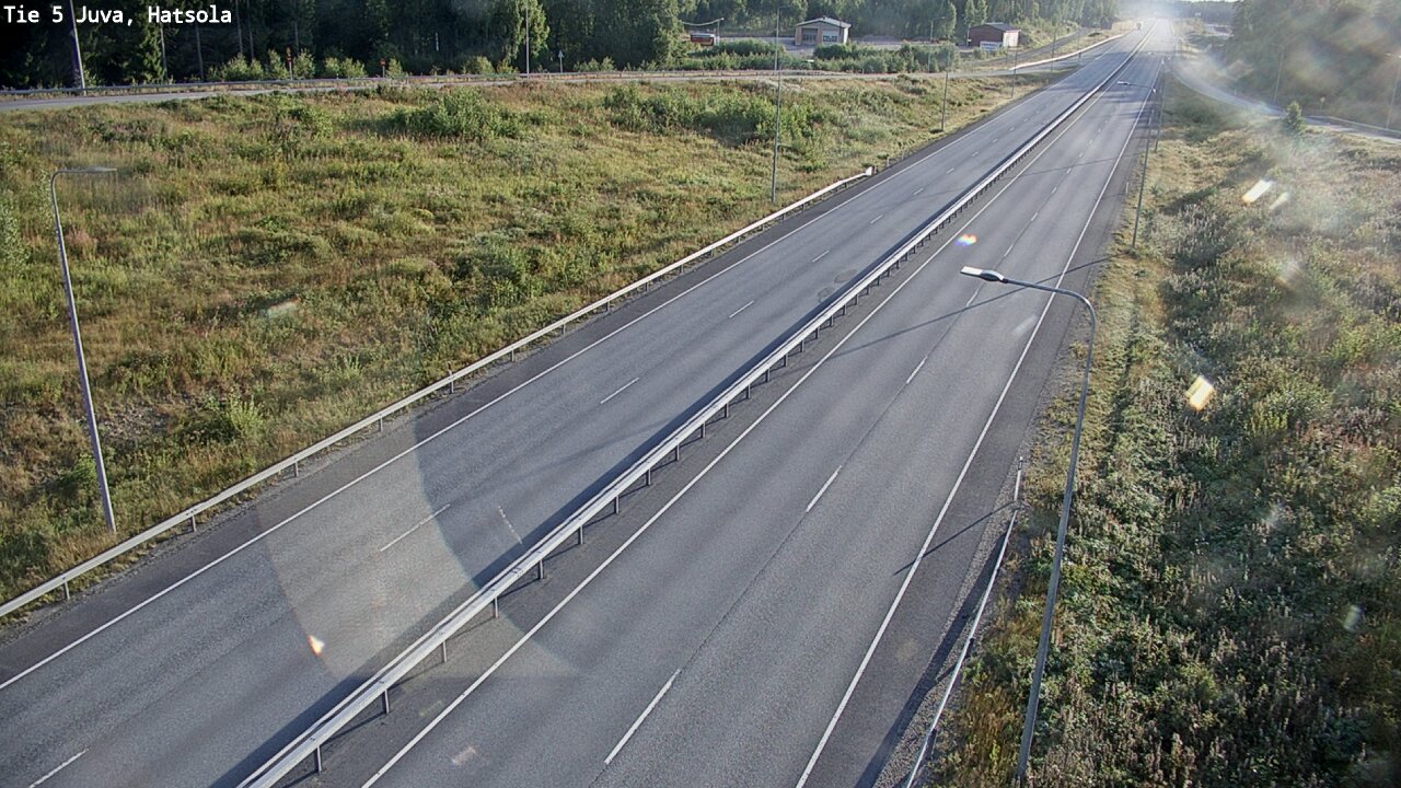 Weather Camera Image Road 5 Juva, Hatsola, Juva, Etelä-Savo
