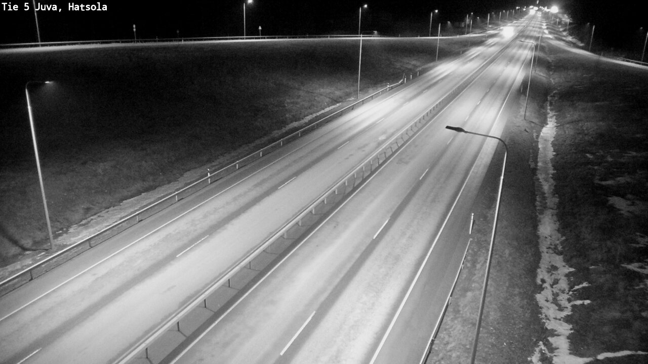 Weather Camera Image Väg 5 Juva, Hatsola, Juva, Etelä-Savo