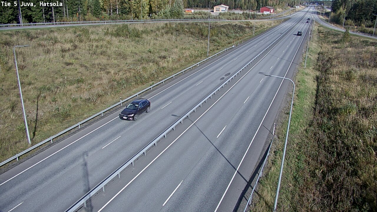 Weather Camera Image Road 5 Juva, Hatsola, Juva, Etelä-Savo