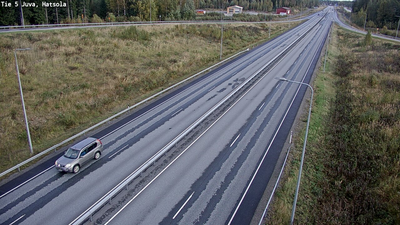 Weather Camera Image Road 5 Juva, Hatsola, Juva, Etelä-Savo