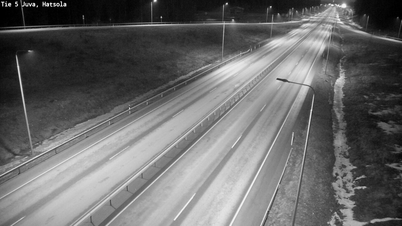 Weather Camera Image Road 5 Juva, Hatsola, Juva, Etelä-Savo