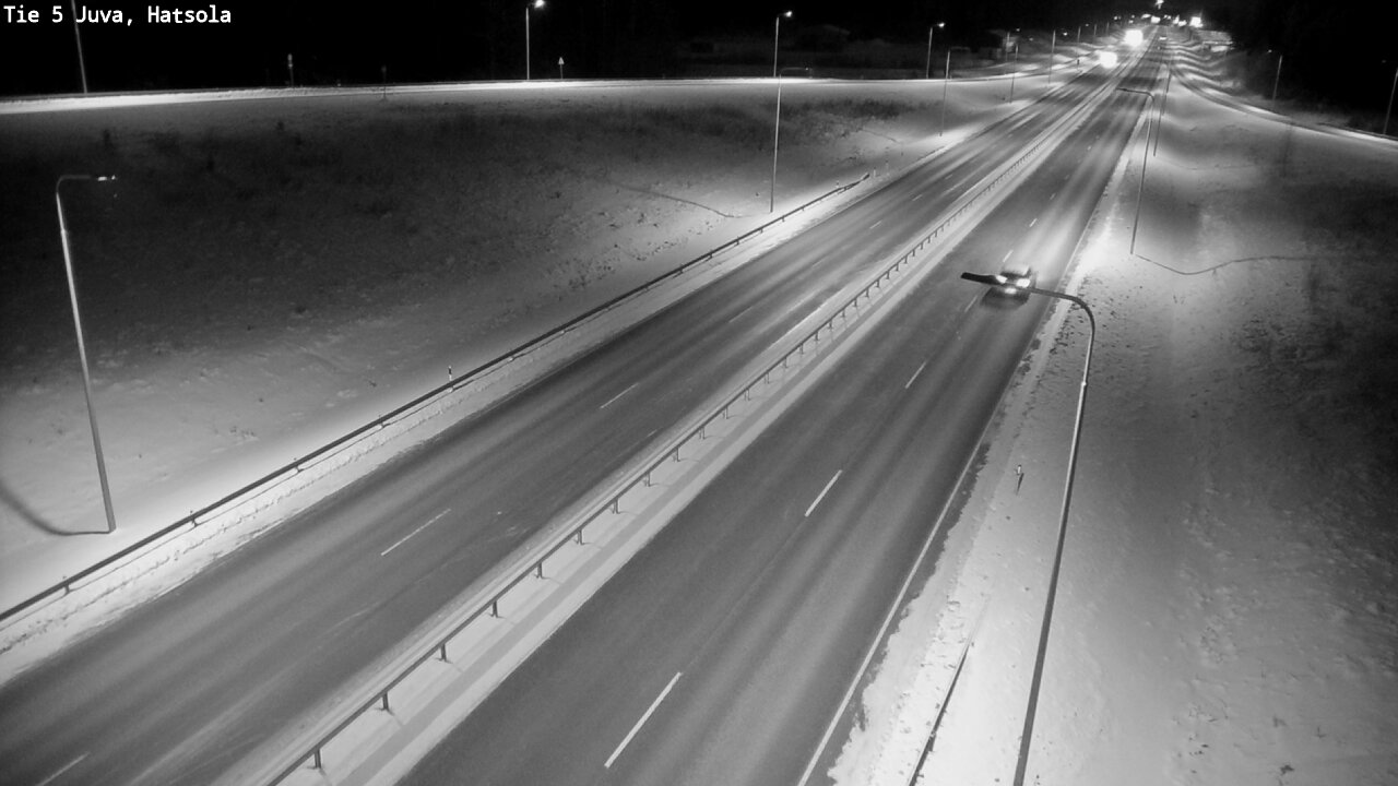 Weather Camera Image Road 5 Juva, Hatsola, Juva, Etelä-Savo