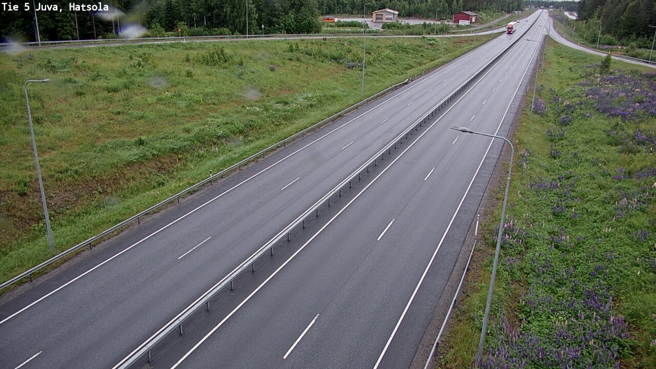 Weather Camera Image Road 5 Juva, Hatsola, Juva, Etelä-Savo