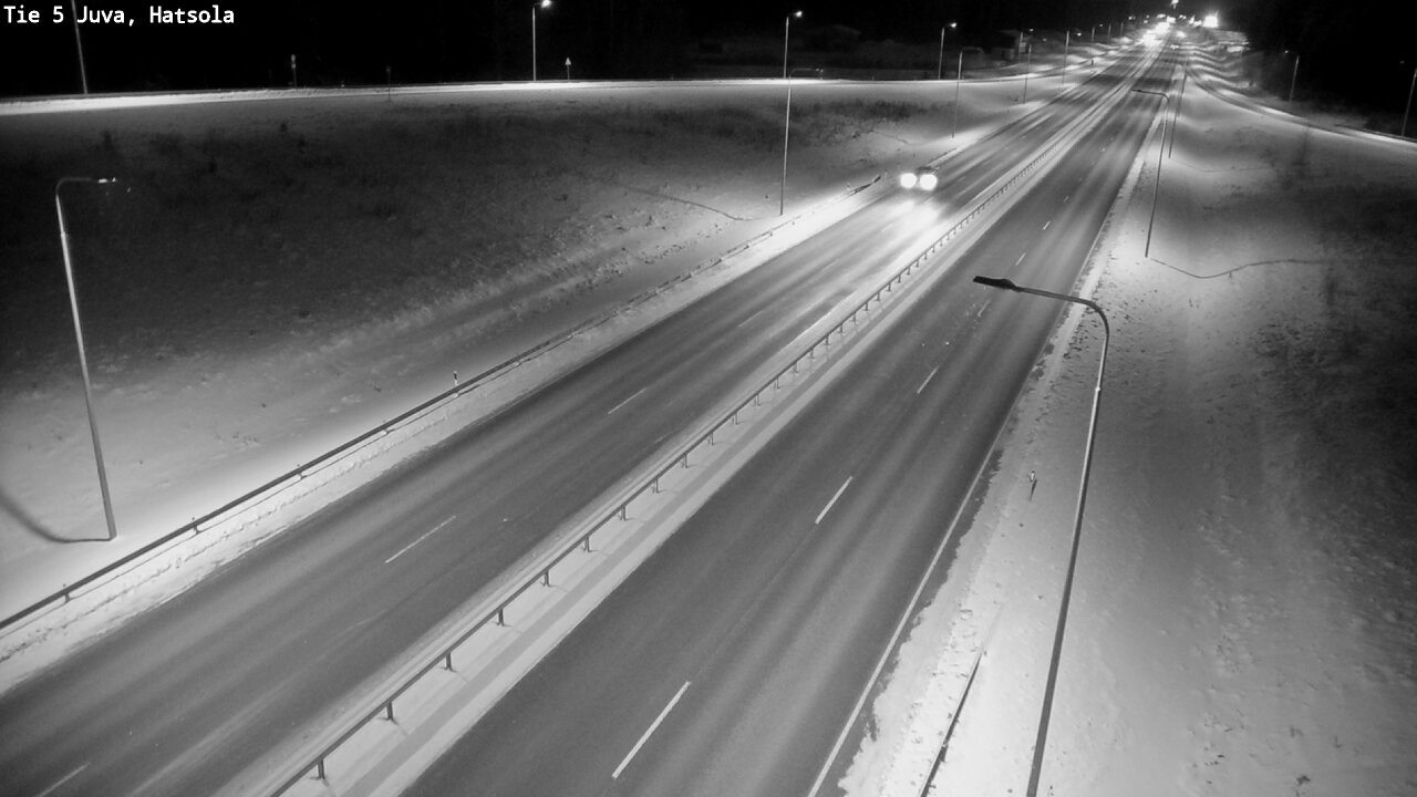 Weather Camera Image Road 5 Juva, Hatsola, Juva, Etelä-Savo