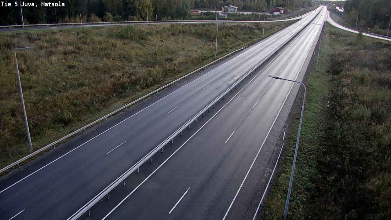 Weather Camera Image Road 5 Juva, Hatsola, Juva, Etelä-Savo