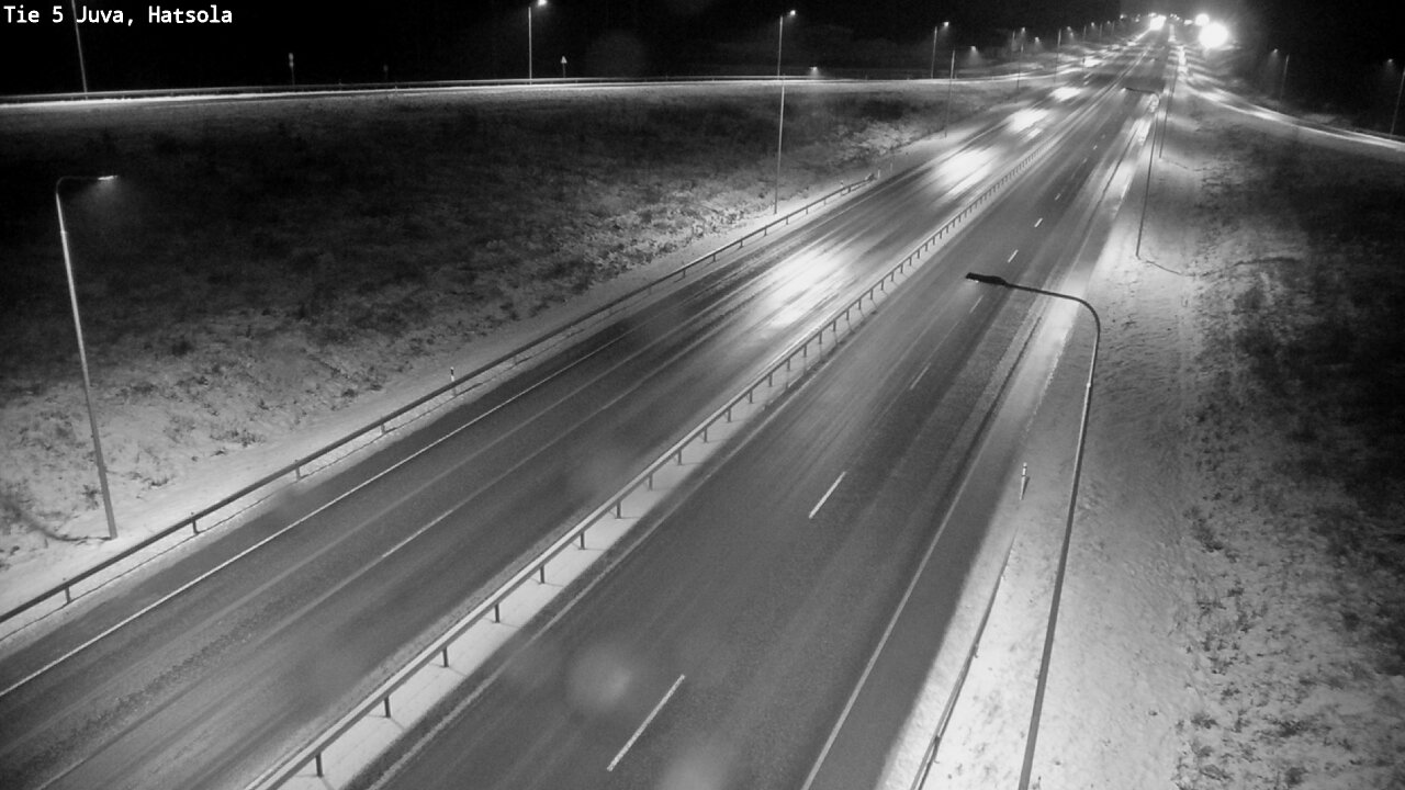Weather Camera Image Väg 5 Juva, Hatsola, Juva, Etelä-Savo