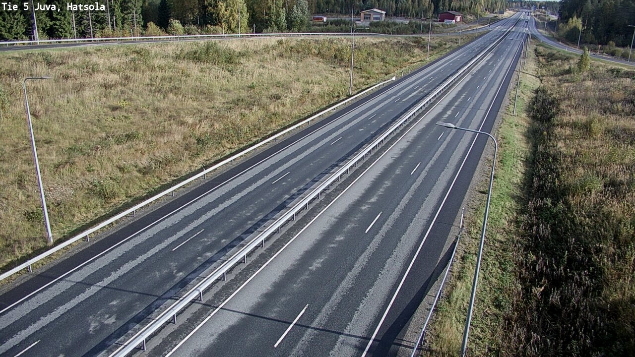 Weather Camera Image Road 5 Juva, Hatsola, Juva, Etelä-Savo