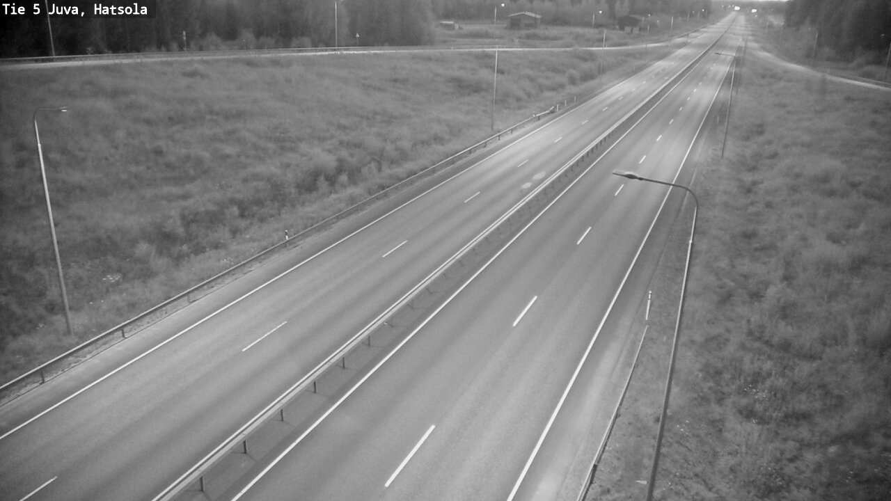 Weather Camera Image Road 5 Juva, Hatsola, Juva, Etelä-Savo