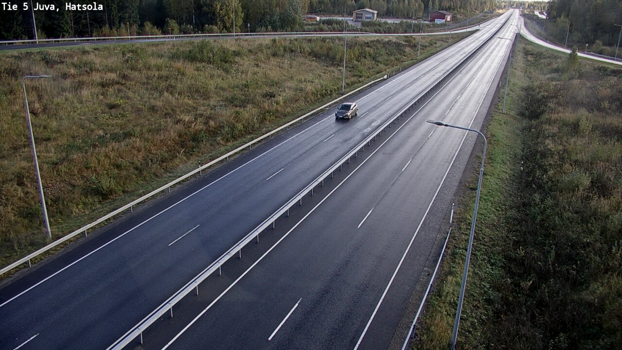 Weather Camera Image Road 5 Juva, Hatsola, Juva, Etelä-Savo