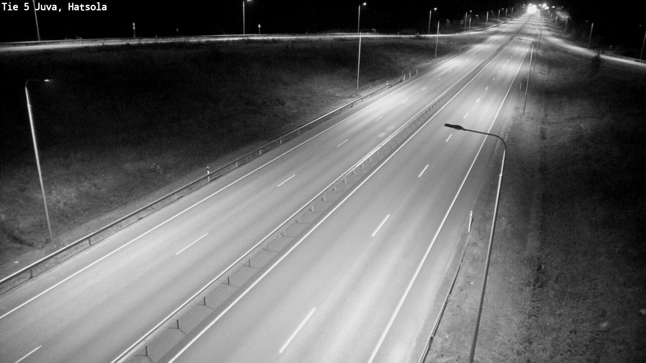Weather Camera Image Väg 5 Juva, Hatsola, Juva, Etelä-Savo