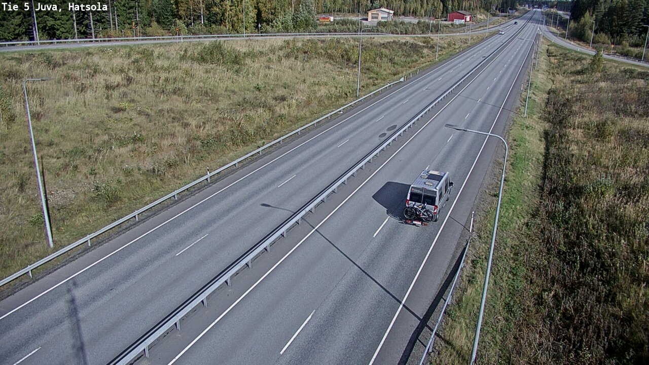 Weather Camera Image Road 5 Juva, Hatsola, Juva, Etelä-Savo