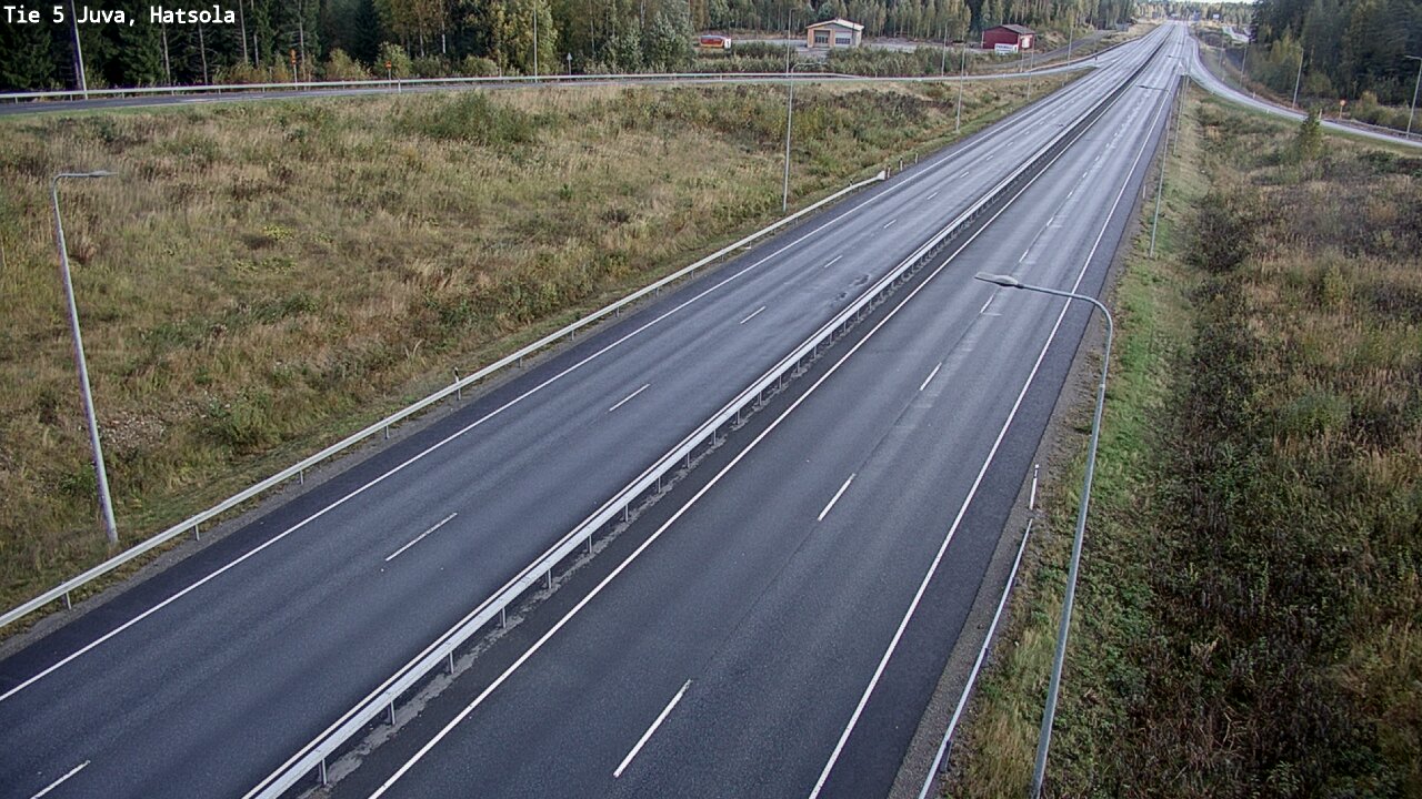Weather Camera Image Road 5 Juva, Hatsola, Juva, Etelä-Savo