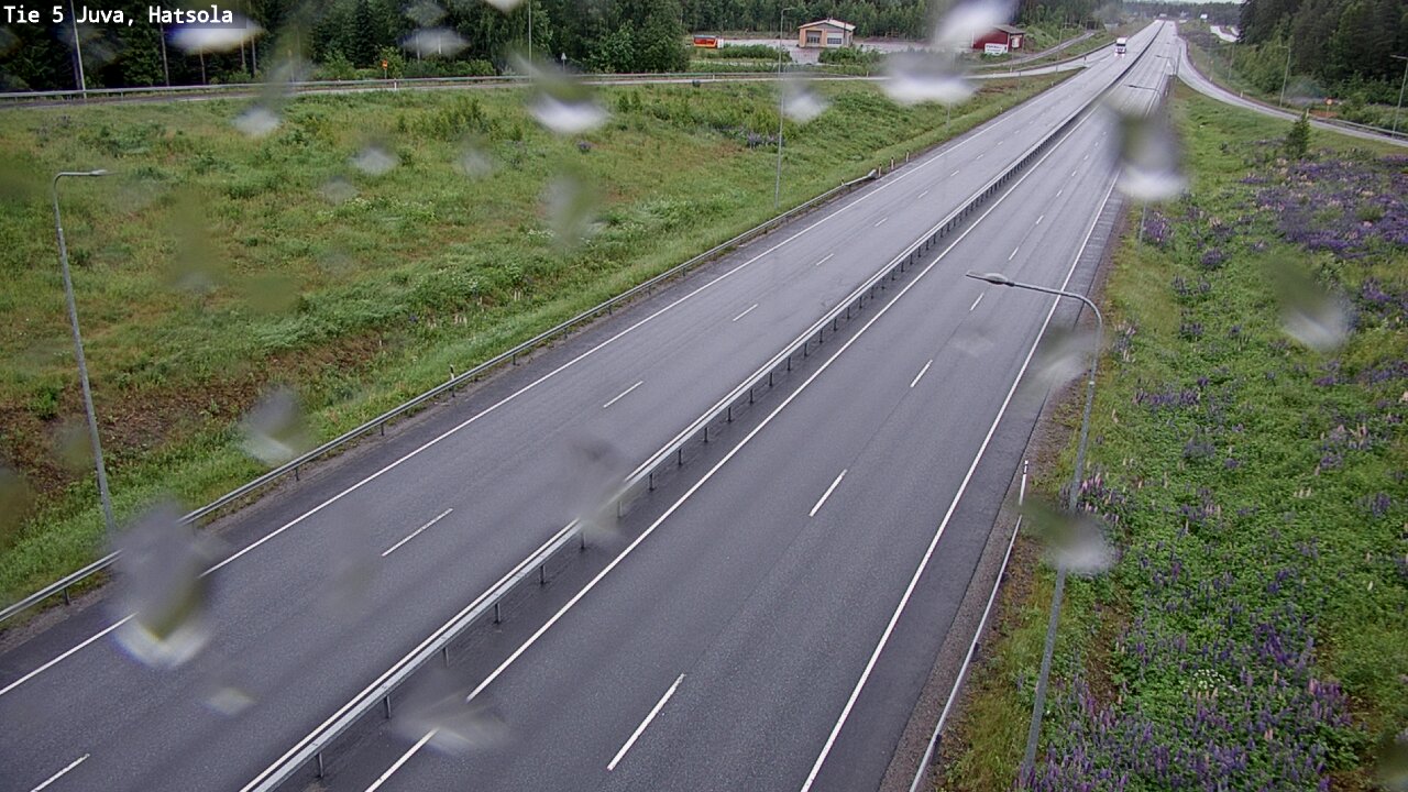 Weather Camera Image Road 5 Juva, Hatsola, Juva, Etelä-Savo