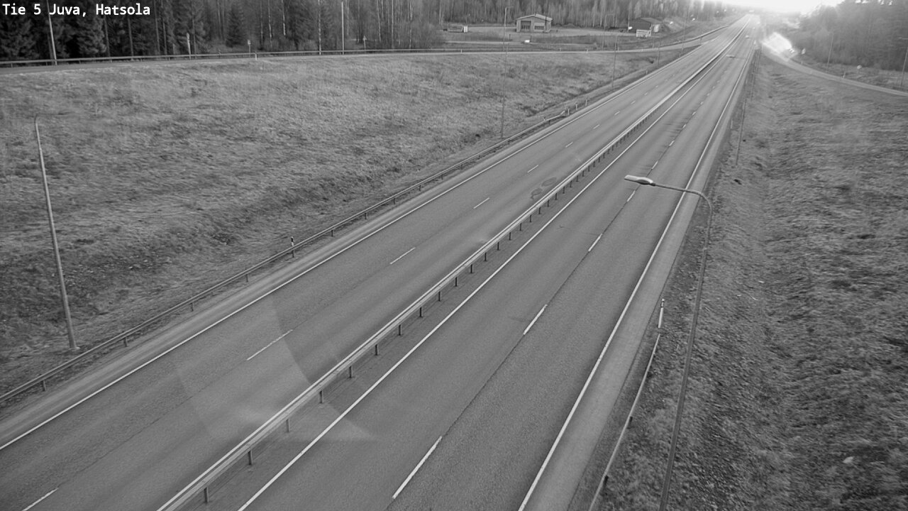 Weather Camera Image Road 5 Juva, Hatsola, Juva, Etelä-Savo