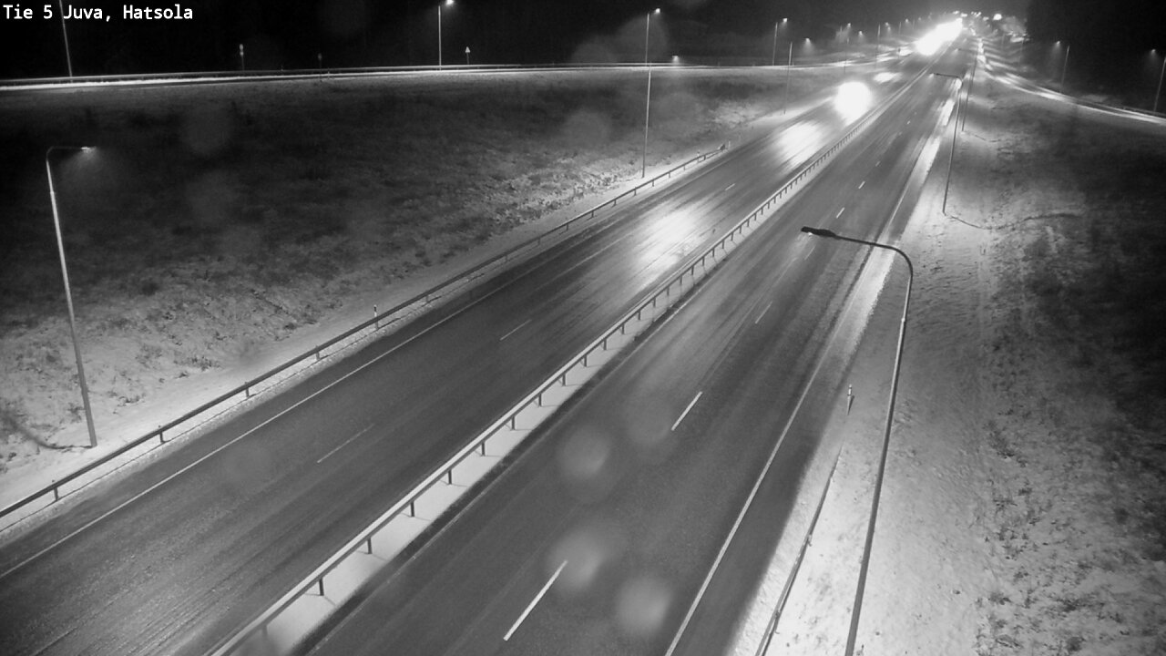 Weather Camera Image Väg 5 Juva, Hatsola, Juva, Etelä-Savo