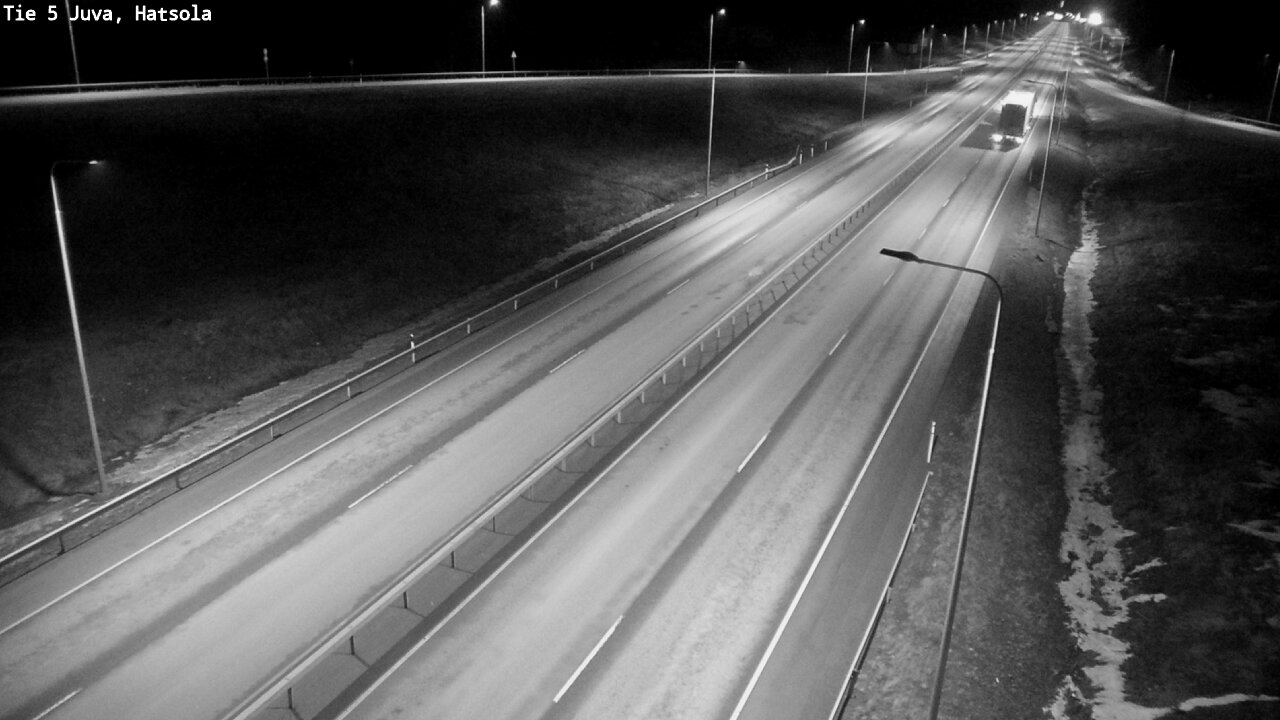 Weather Camera Image Väg 5 Juva, Hatsola, Juva, Etelä-Savo