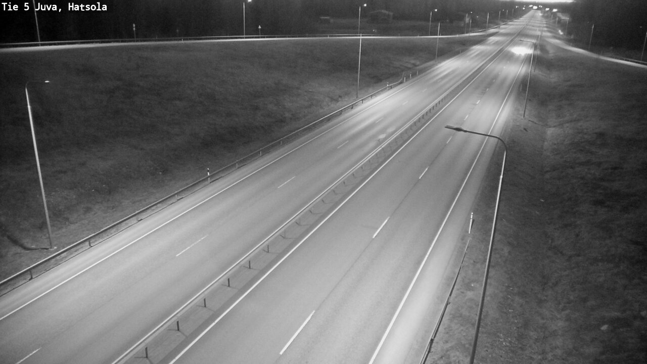 Weather Camera Image Road 5 Juva, Hatsola, Juva, Etelä-Savo