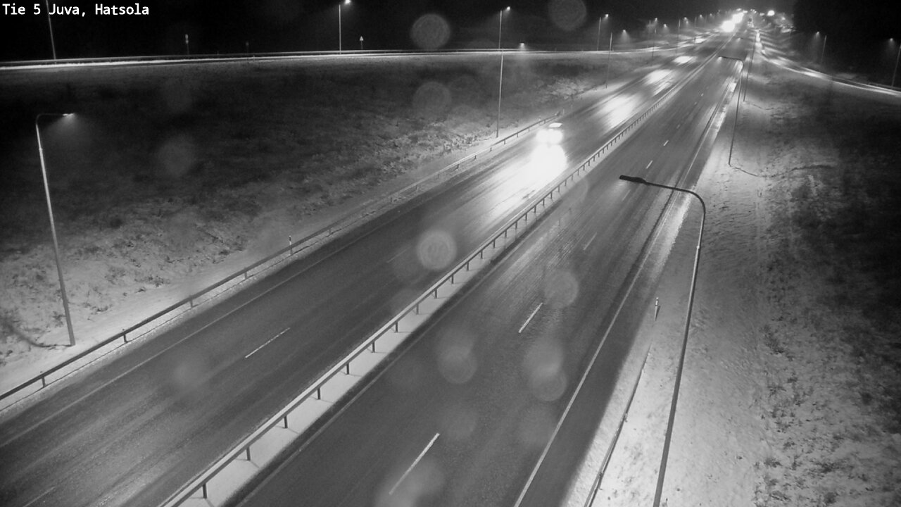 Weather Camera Image Väg 5 Juva, Hatsola, Juva, Etelä-Savo