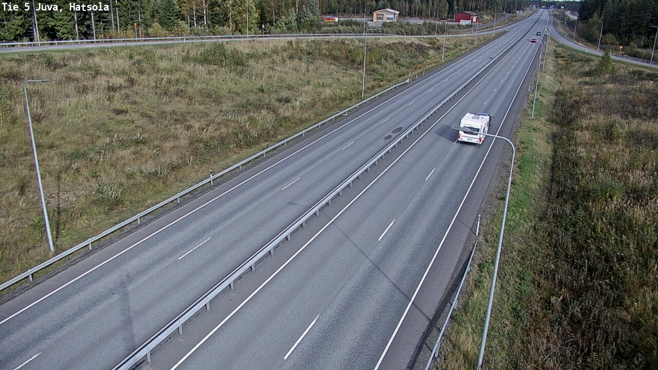 Weather Camera Image Road 5 Juva, Hatsola, Juva, Etelä-Savo