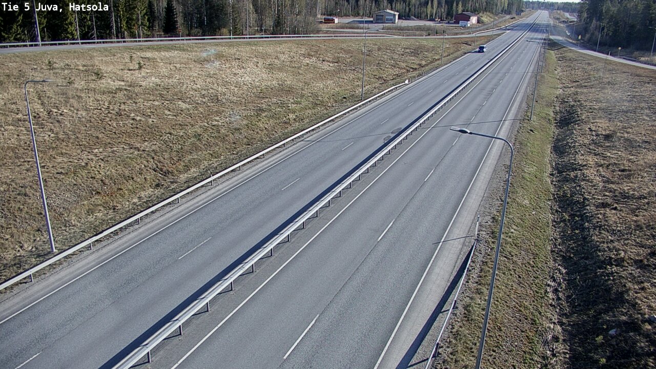Weather Camera Image Road 5 Juva, Hatsola, Juva, Etelä-Savo