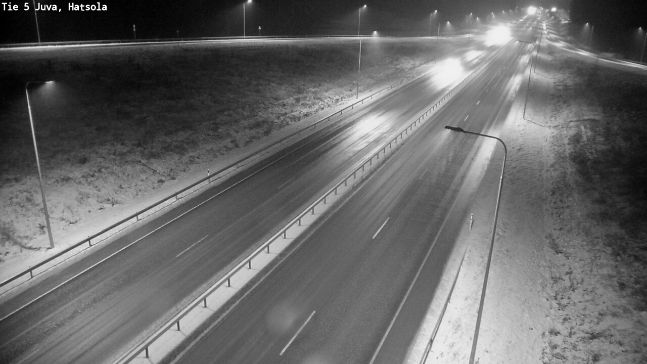 Weather Camera Image Väg 5 Juva, Hatsola, Juva, Etelä-Savo