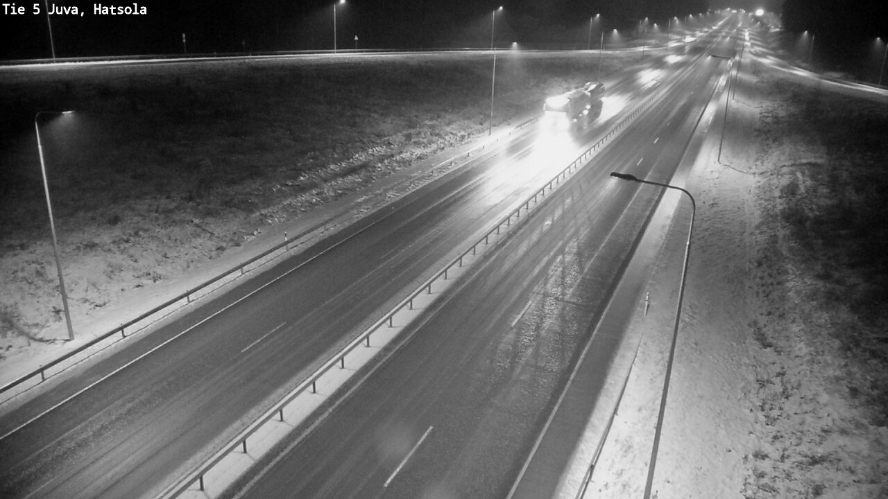 Weather Camera Image Väg 5 Juva, Hatsola, Juva, Etelä-Savo
