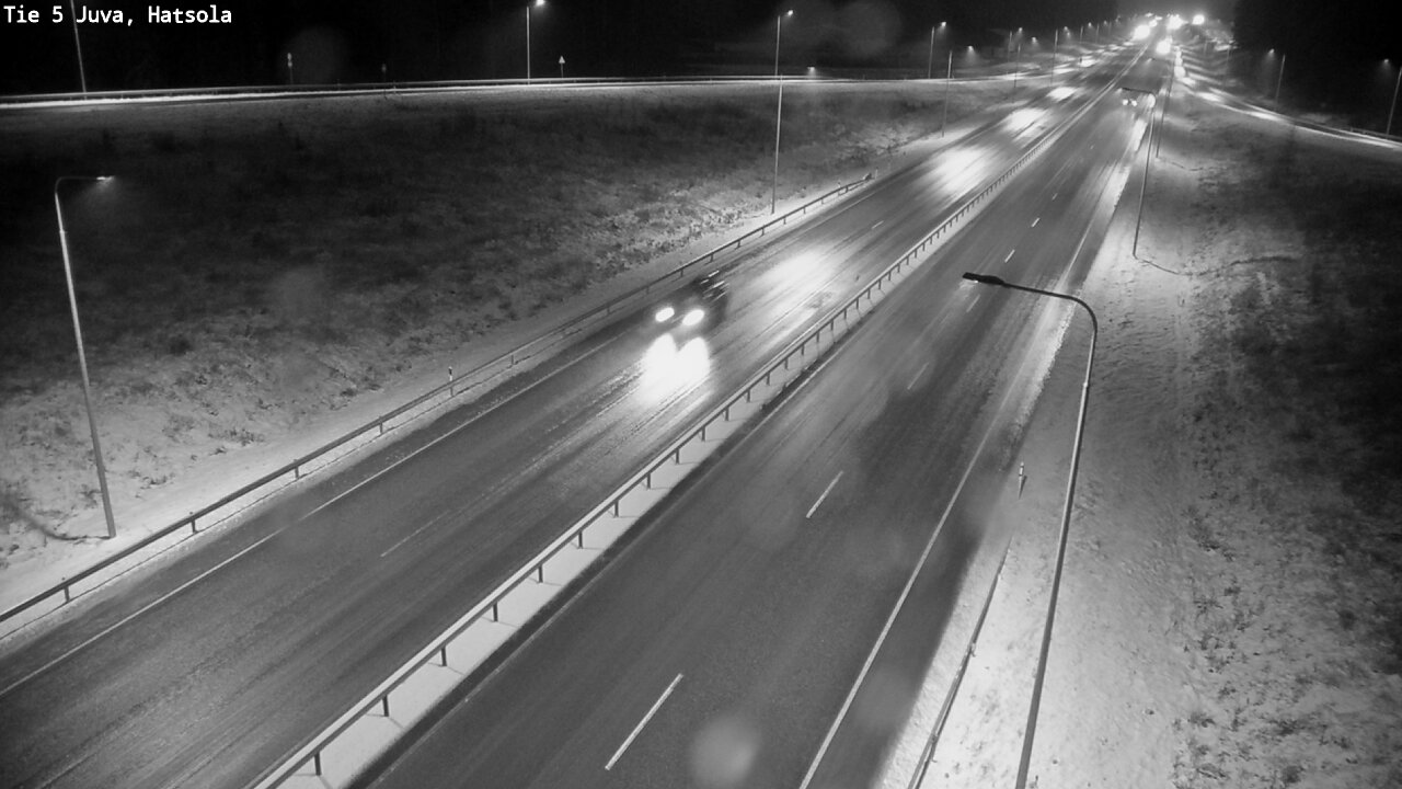 Weather Camera Image Väg 5 Juva, Hatsola, Juva, Etelä-Savo