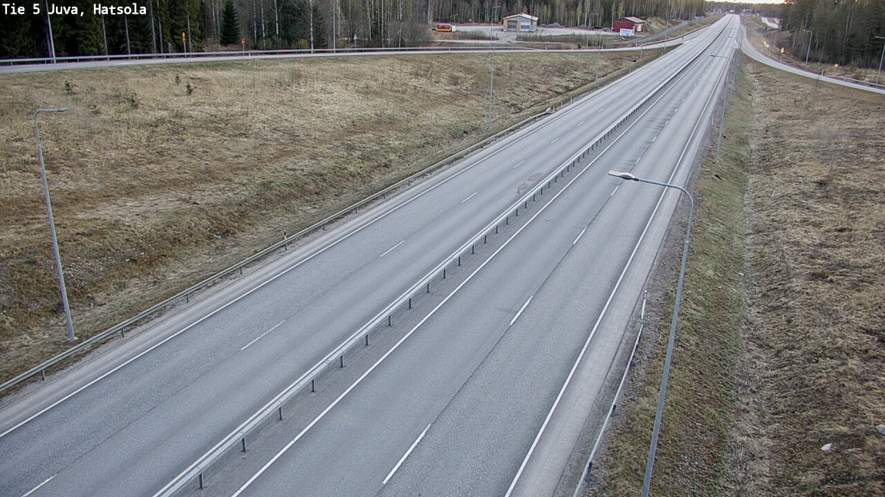 Weather Camera Image Road 5 Juva, Hatsola, Juva, Etelä-Savo