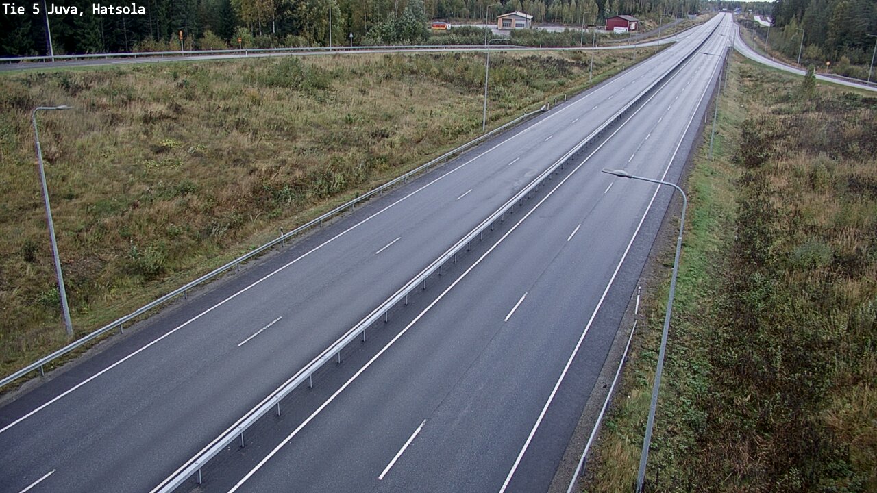 Weather Camera Image Road 5 Juva, Hatsola, Juva, Etelä-Savo