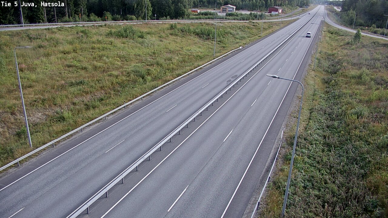 Weather Camera Image Road 5 Juva, Hatsola, Juva, Etelä-Savo